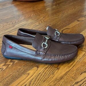 Men's Brown Leather Loafers